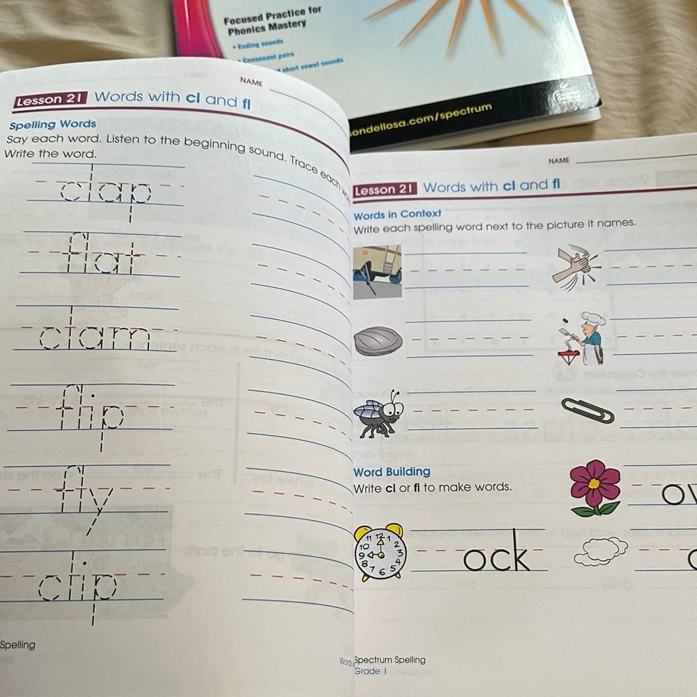 First Grade Subtraction Educational Workbook - Picture 5 of 11